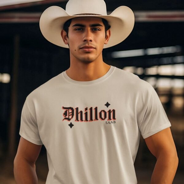'Dhillon Saab' Graphic Heavy Cotton Tee