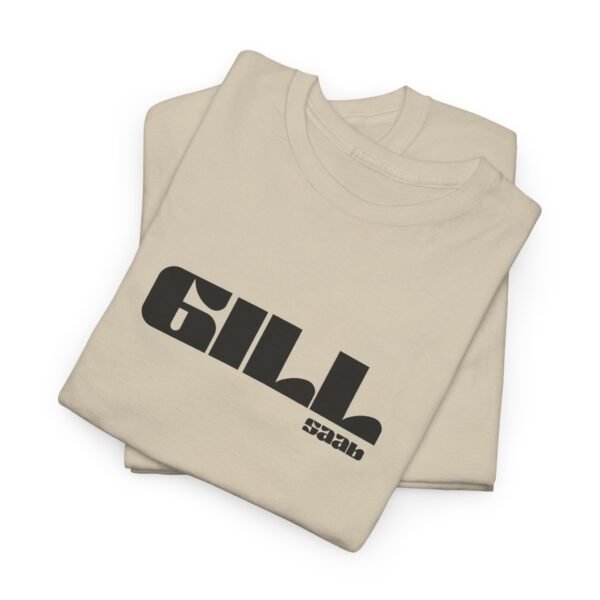 GILL Saab Punjabi Stylish Unisex Heavy Cotton Tee - Image 4