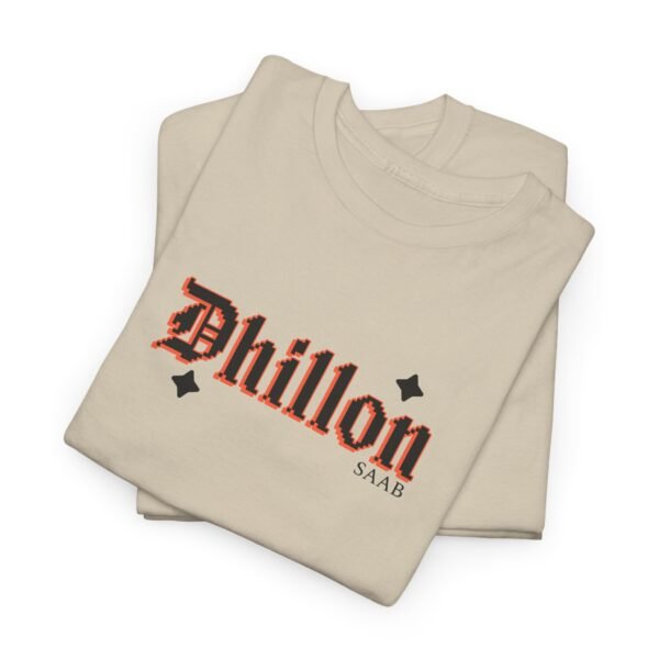 'Dhillon Saab' Graphic Heavy Cotton Tee - Image 5