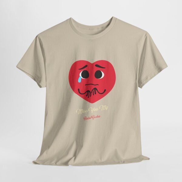 'Miss You My Babbu Gosha'  Punjabi Graphic T-Shirt - Image 6