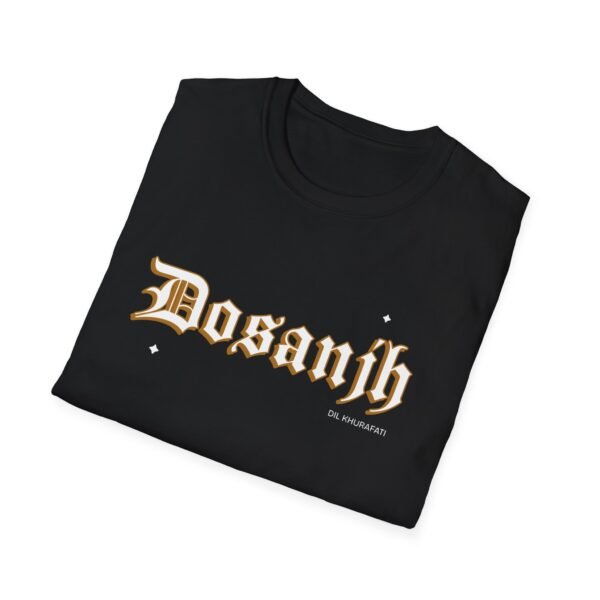 Stylish Gold 'Dosanjh' Unisex Softstyle T-Shirt - Image 3