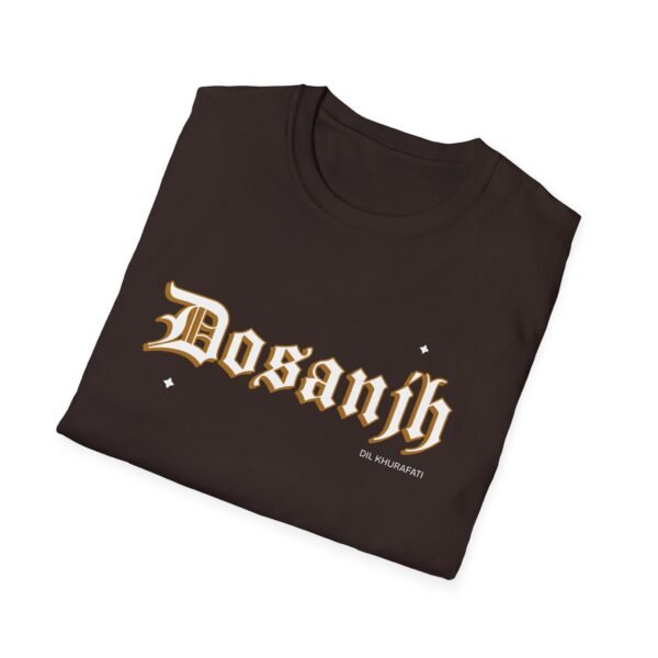 Stylish Gold 'Dosanjh' Unisex Softstyle T-Shirt - Image 5