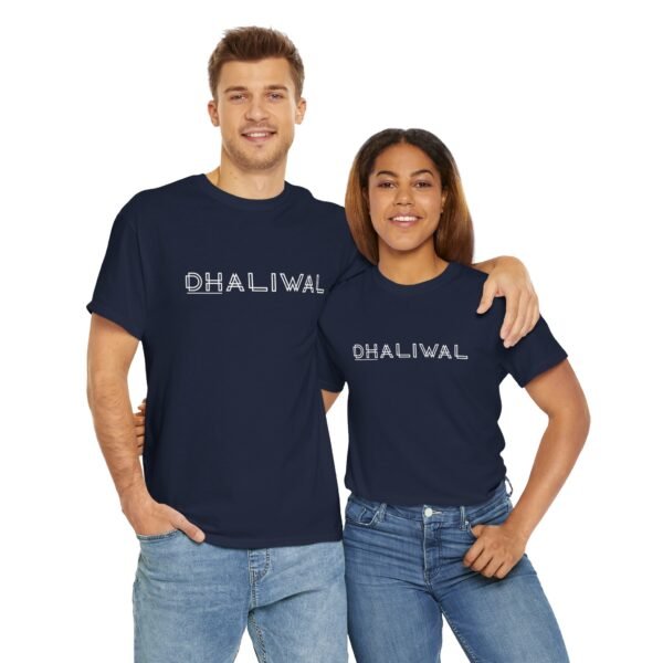 Dhaliwal Punjabi Unisex Heavy Cotton Tee - Image 5