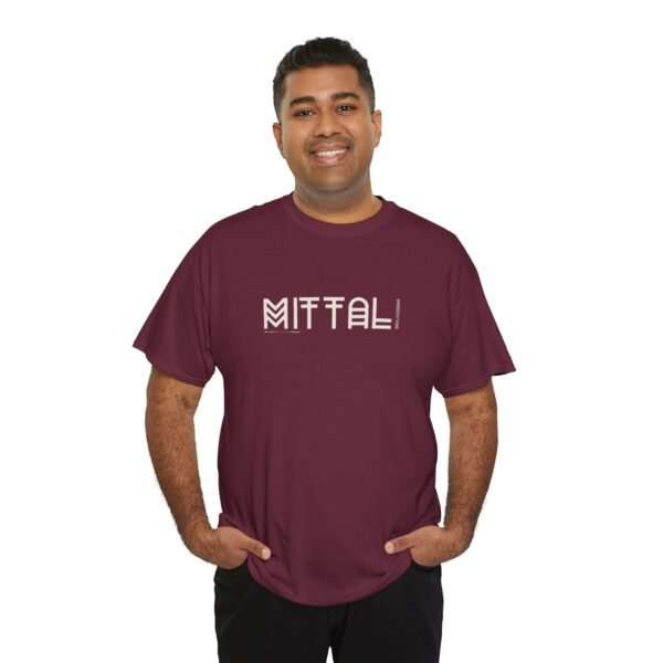 'MITTALL' Desi Unisex Heavy Cotton Tee - Image 4