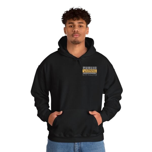 Public Warning ILTI PUNJABI Unisex Hoodie - Image 4