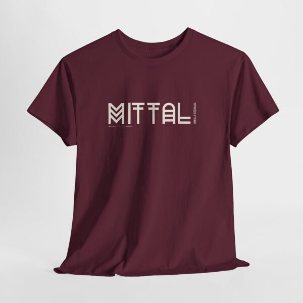 'MITTALL' Desi Unisex Heavy Cotton Tee - Image 3