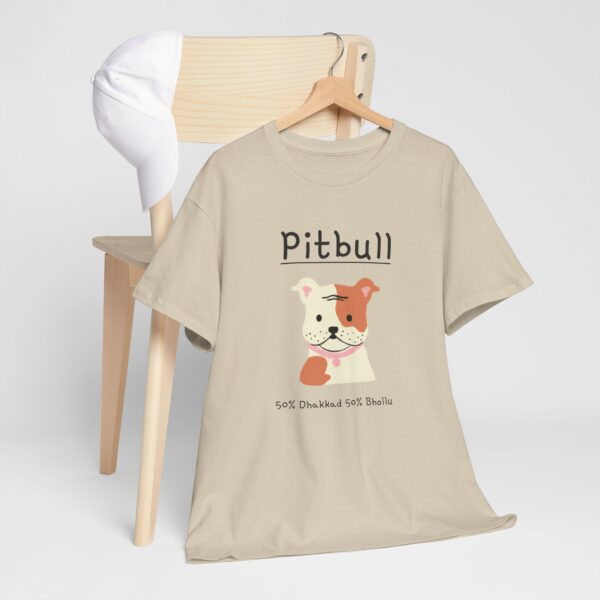 Pitbull Dhakkad and Bhollu Unisex Heavy Cotton Tee